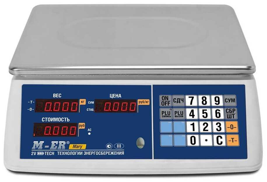 Весы торговые Mertech M-ER 223 AC-15.2 Mary LED фотография 1
