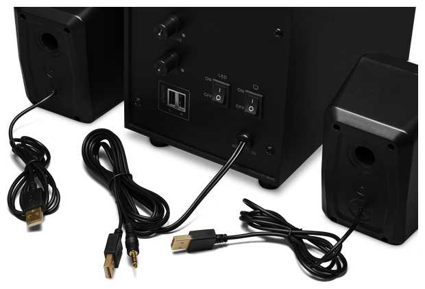 Колонки для компьютера Redragon Toccata 11 Вт , акустическая система 2.1 , RGB , питание от USB фотография 9
