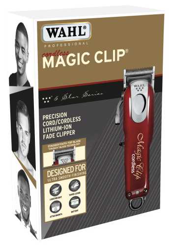 Машинка для стрижки Wahl 8148-2316H Magic Clip Cordless 5Stars фотография 12
