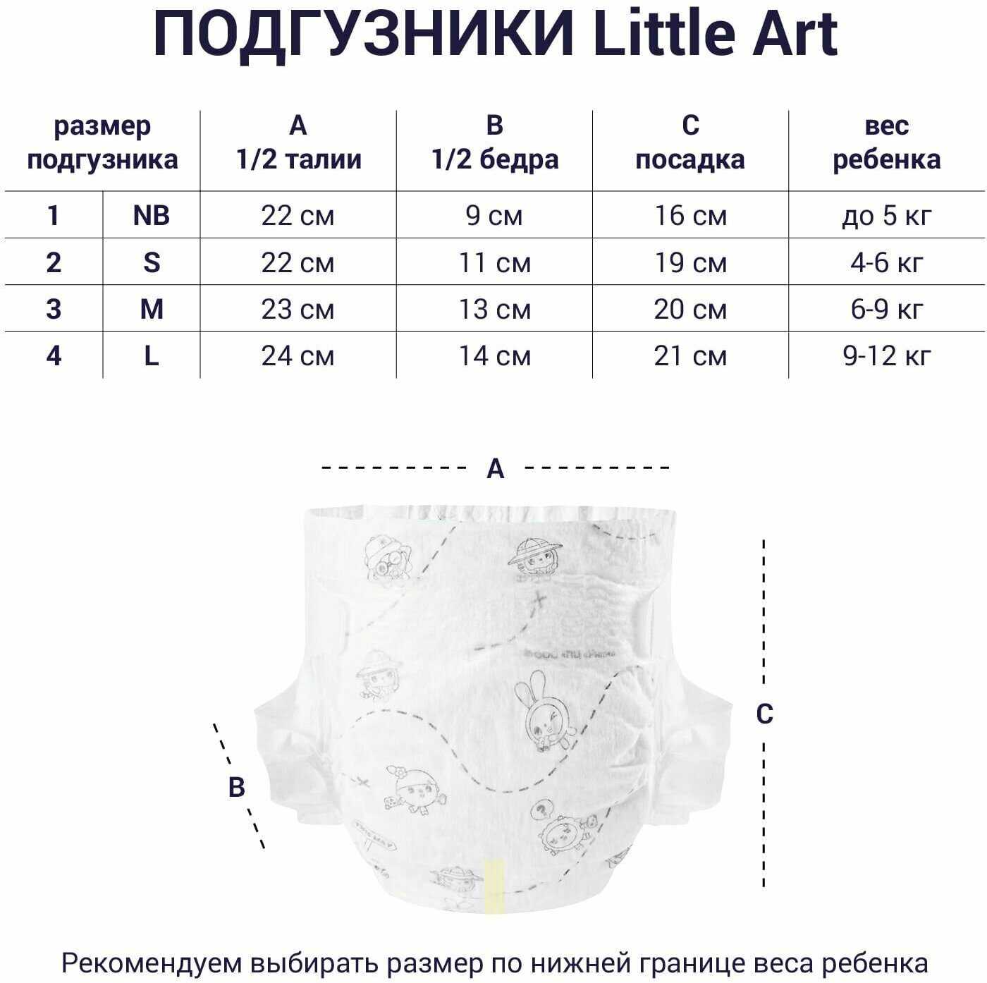 Подгузники LITTLE ART Подгузники-трусики (LITTLE ART) фотография 15