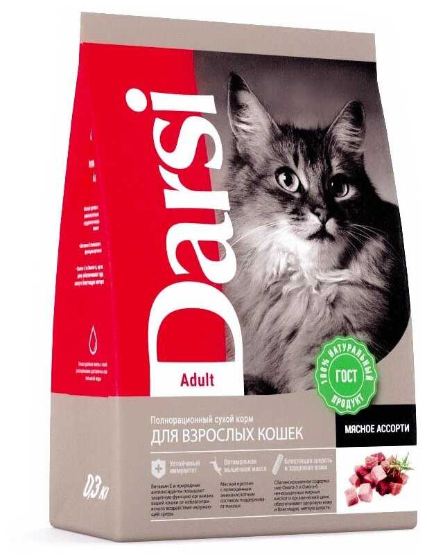 Корм для кошек Darsi с мясным ассорти фотография 7