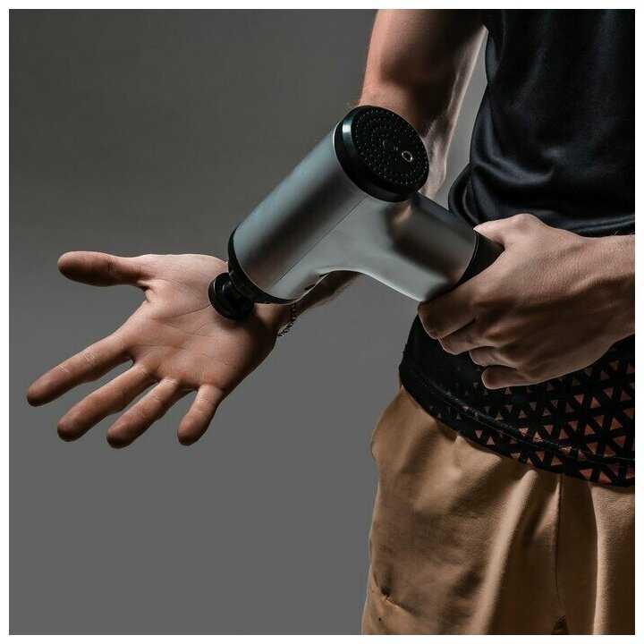 Перкуссионный массажер для тела Luazon LEM-42 (перкуссионный) фотография 16