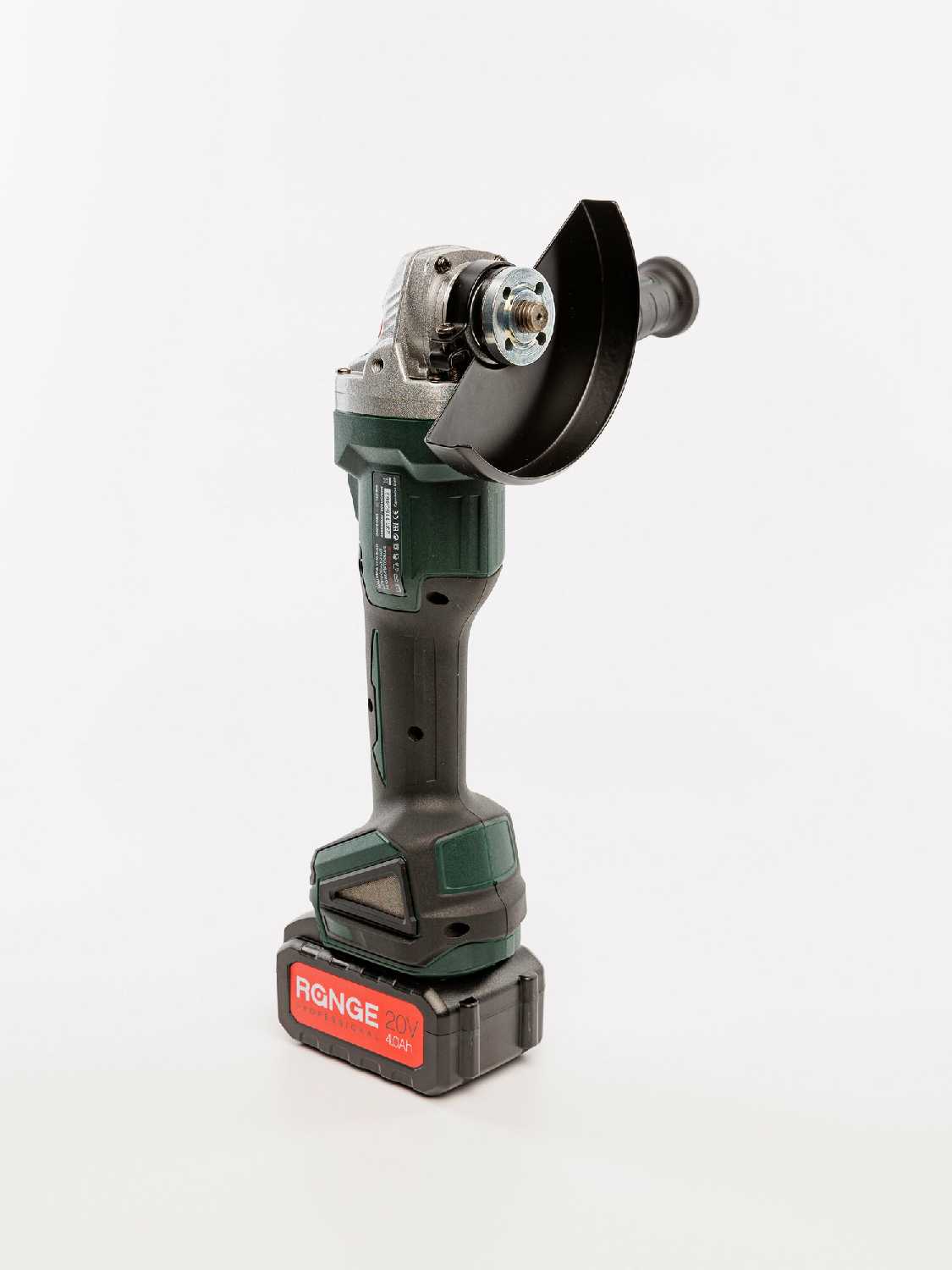 Аккумуляторная шлифовальная машина Range УШМ 125 (RAG125-20/4.0-PRO-2B) фотография 7