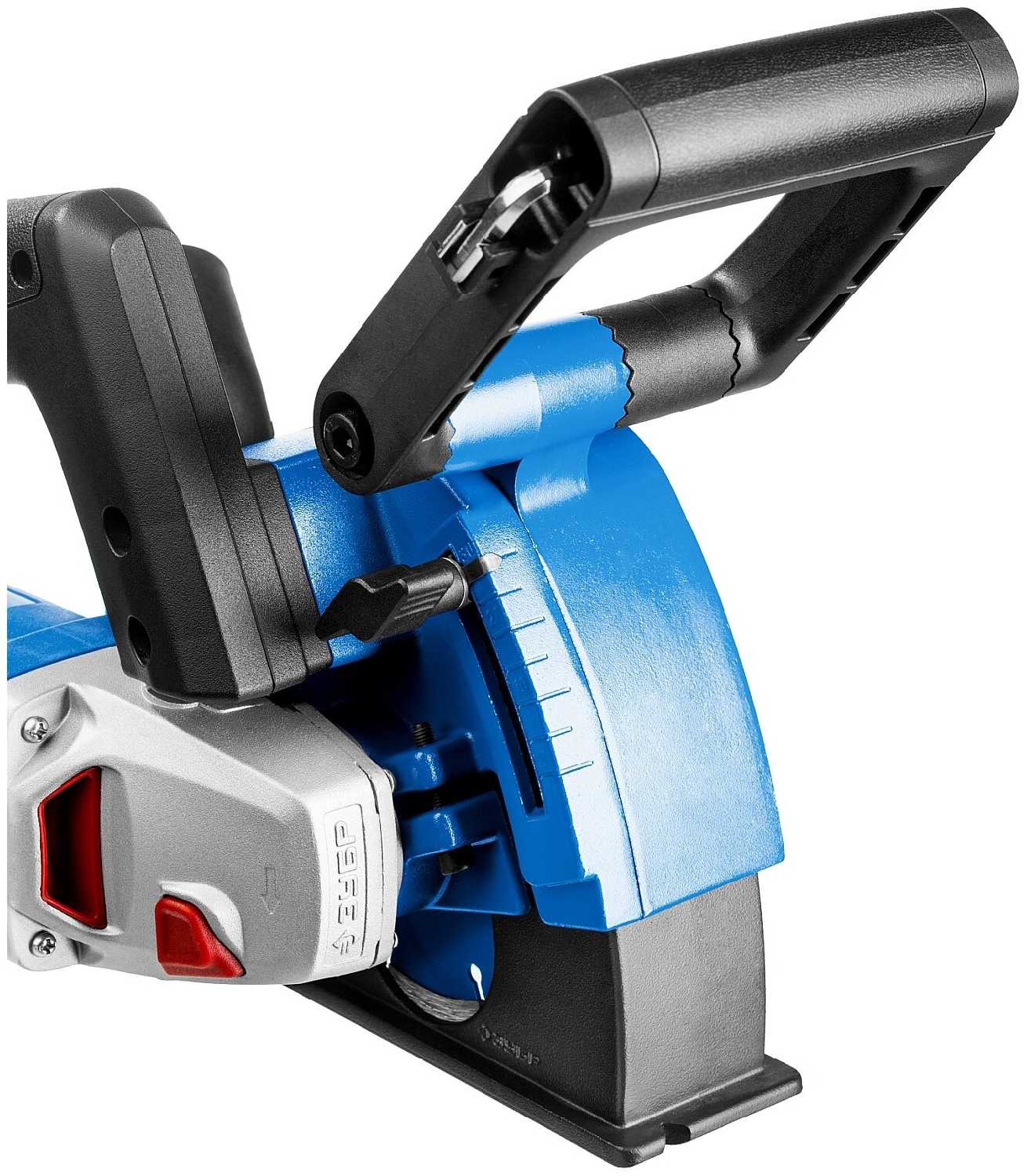 Штроборез ЗУБР ЗШ-П30-1400 ПСТ, 1400 Вт фотография 6