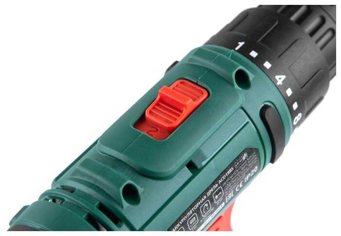 Аккумуляторная дрель-шуруповерт Hammer ACD18BS фотография 5