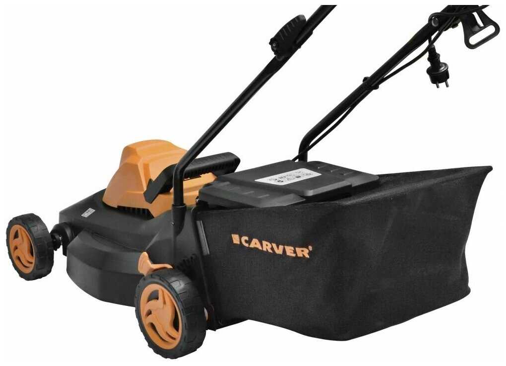 Электрическая газонокосилка Carver LME-1437 фотография 2