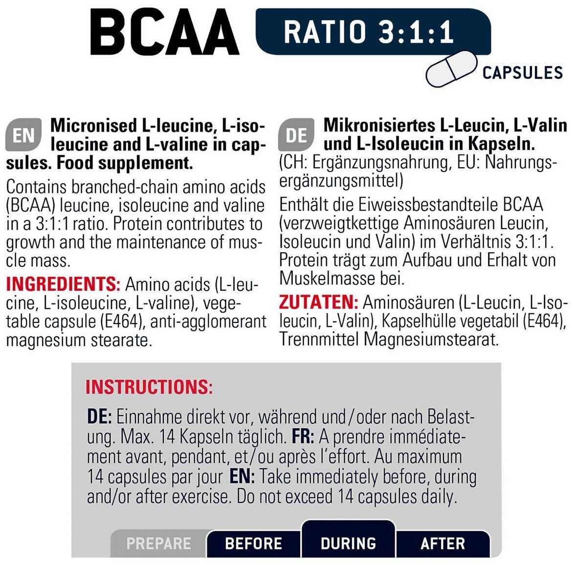 BCAA SPONSER BCAA 3:1:1 фотография 3