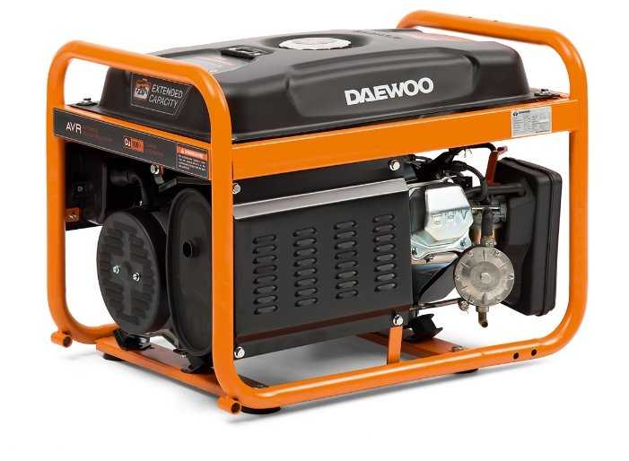Газо-бензиновый генератор Daewoo Power Products GDA 3500DFE, (3200 Вт) фотография 1