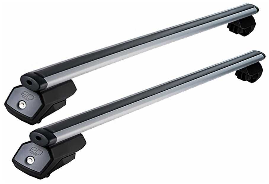 Багажник ED ARGO на интегрированные рейлинги Opel Astra H / Опель Астра H Универсал 5дв. 2004-2006 (аэро поперечины) фотография 1