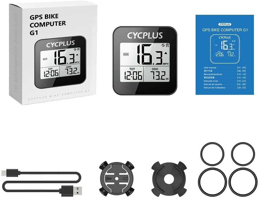 Беспроводной велосипедный одометр CYCPLUS G1 фотография 8