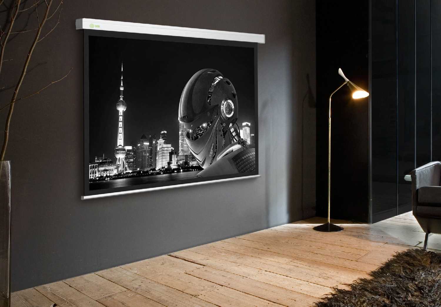 Рулонный cactus Wallscreen (CS-PSW-127x127) фотография 2