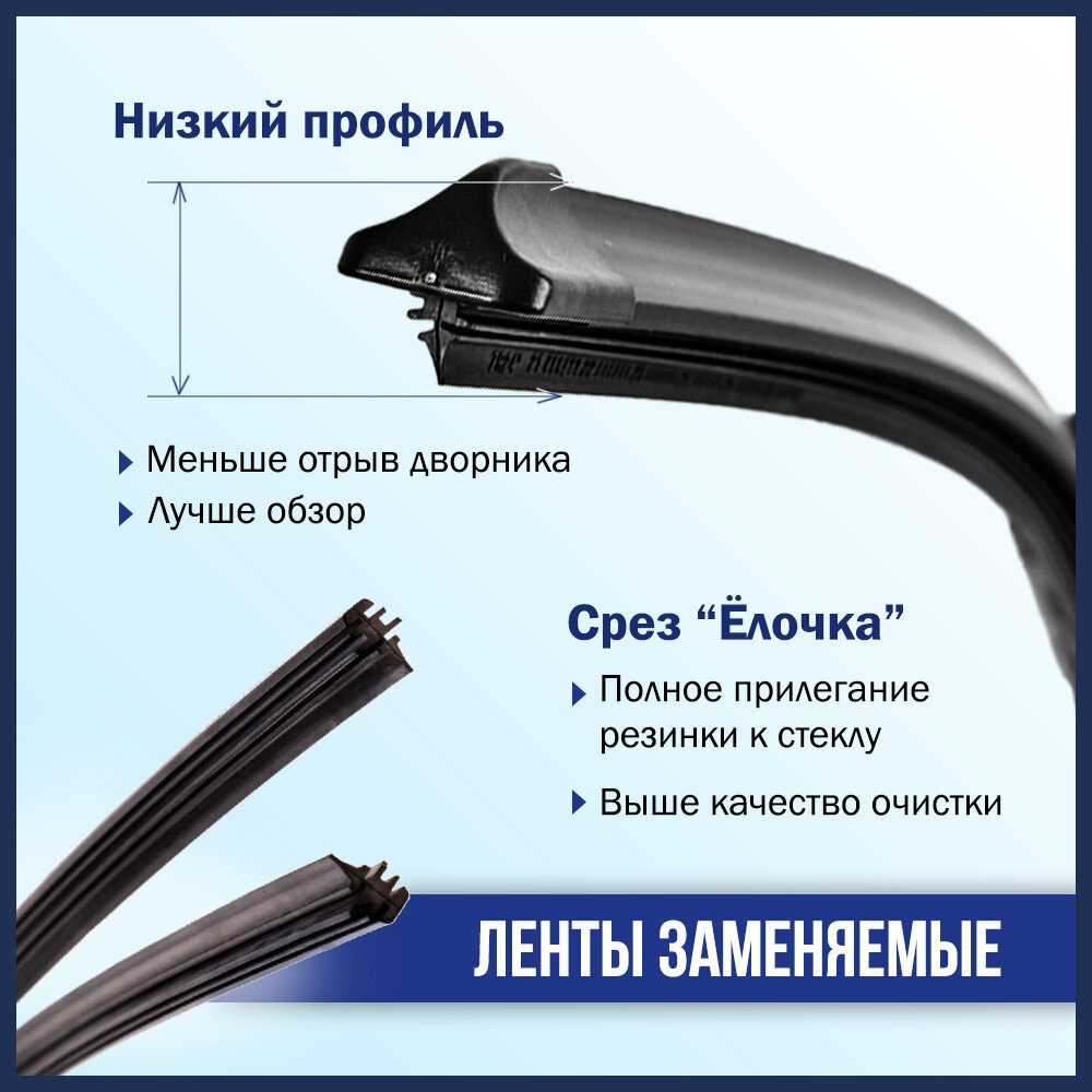 Комплект щеток стеклоочистителя Комплект щеток стеклоочистителя (600 на 400) фотография 7