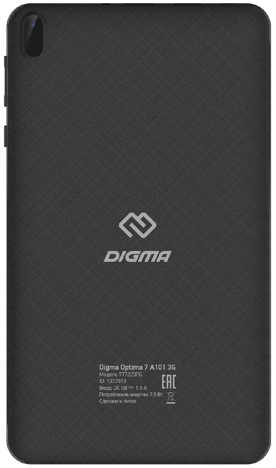 Планшет Digma Optima 7 A101 3G (SC7731E) фотография 1