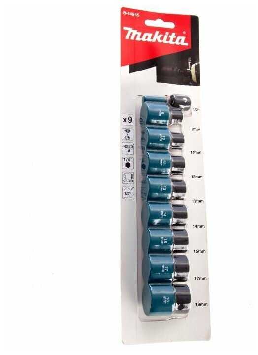 Набор головок Makita B-54645 фотография 17