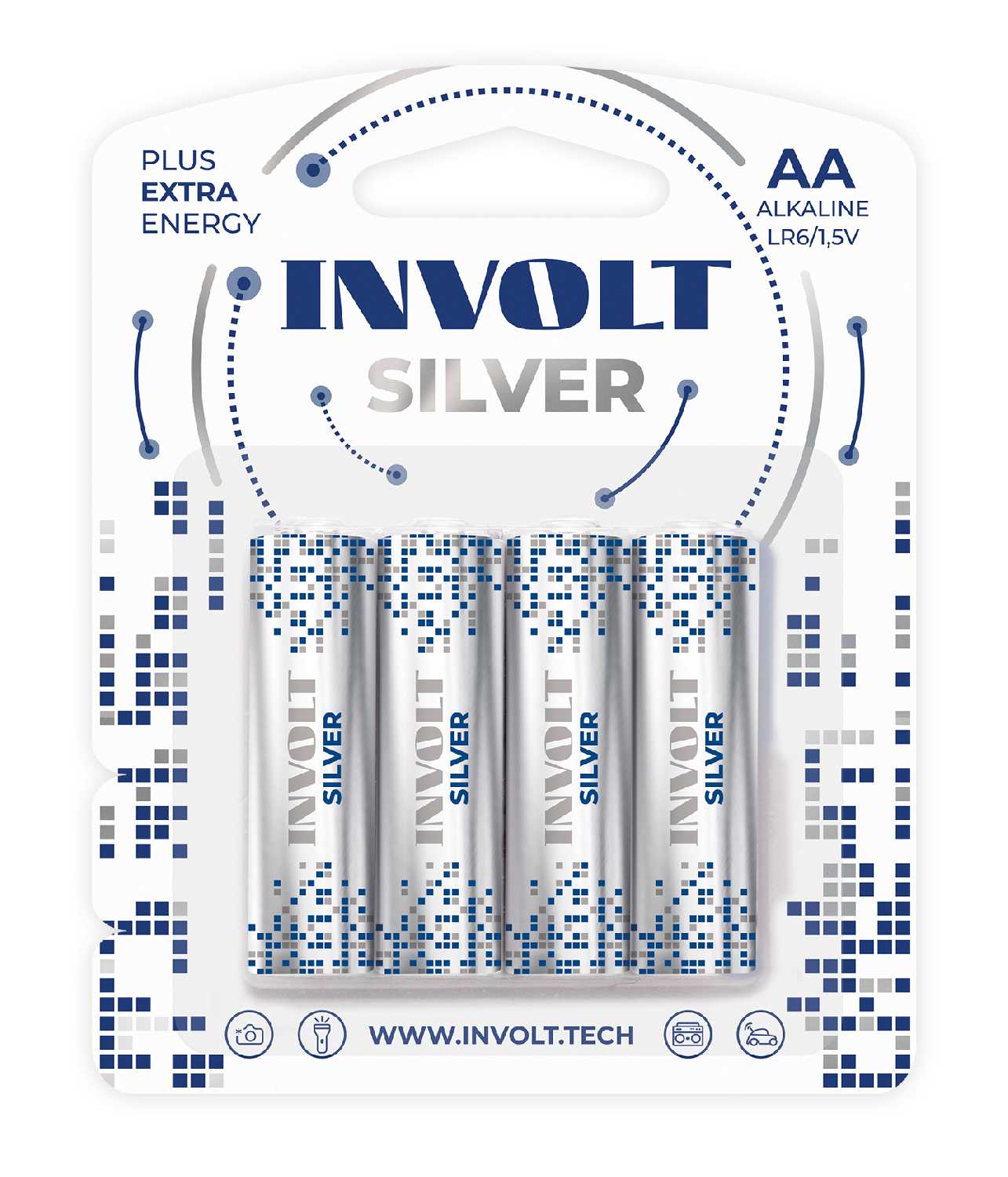 Батарейки INVOLT SILVER (AA)