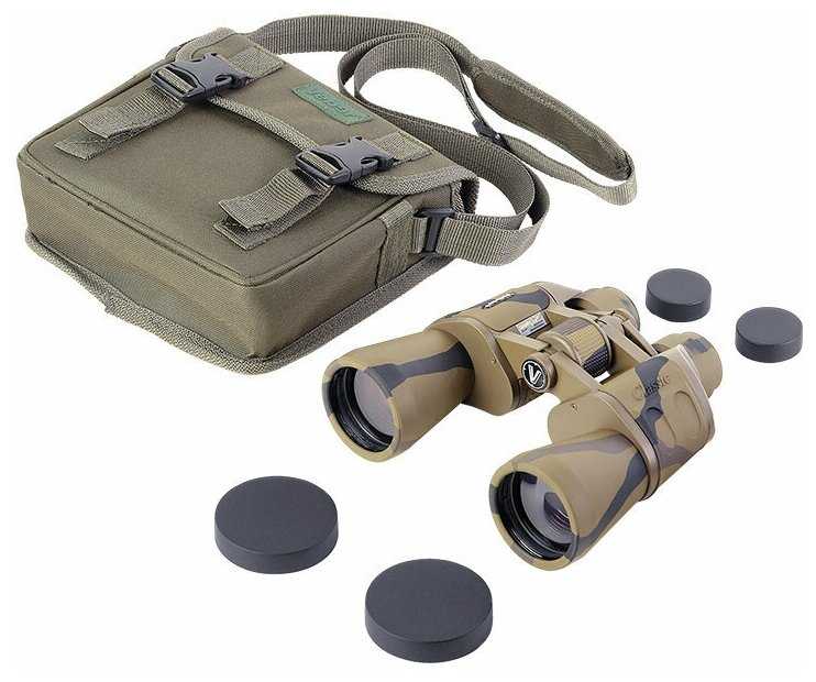 Бинокль Veber Classic БПЦ 7х50 VR камуфлированный фотография 5