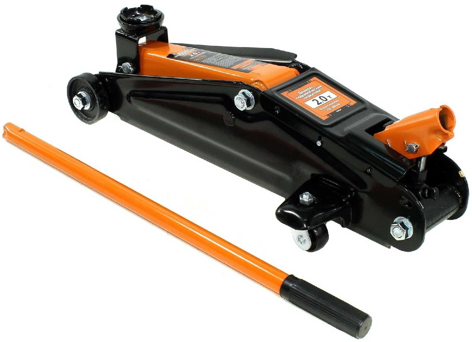 Домкрат подкатной гидравлический АвтоDело Домкрат подкатной гидравлический (43221)