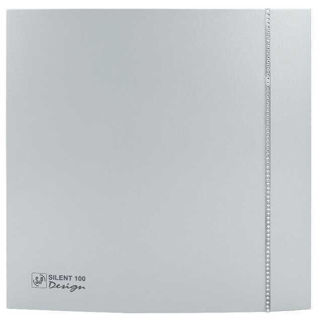 Вентилятор вытяжной Soler & Palau SILENT-100 CZ SWAROVSKI DESIGN 8 Вт фотография 5