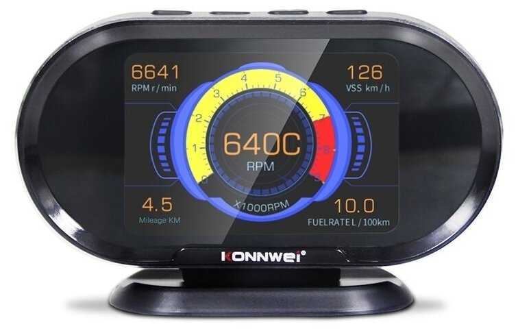 Бортовой компьютер Konnwei Диагностический сканер KW206 фотография 3