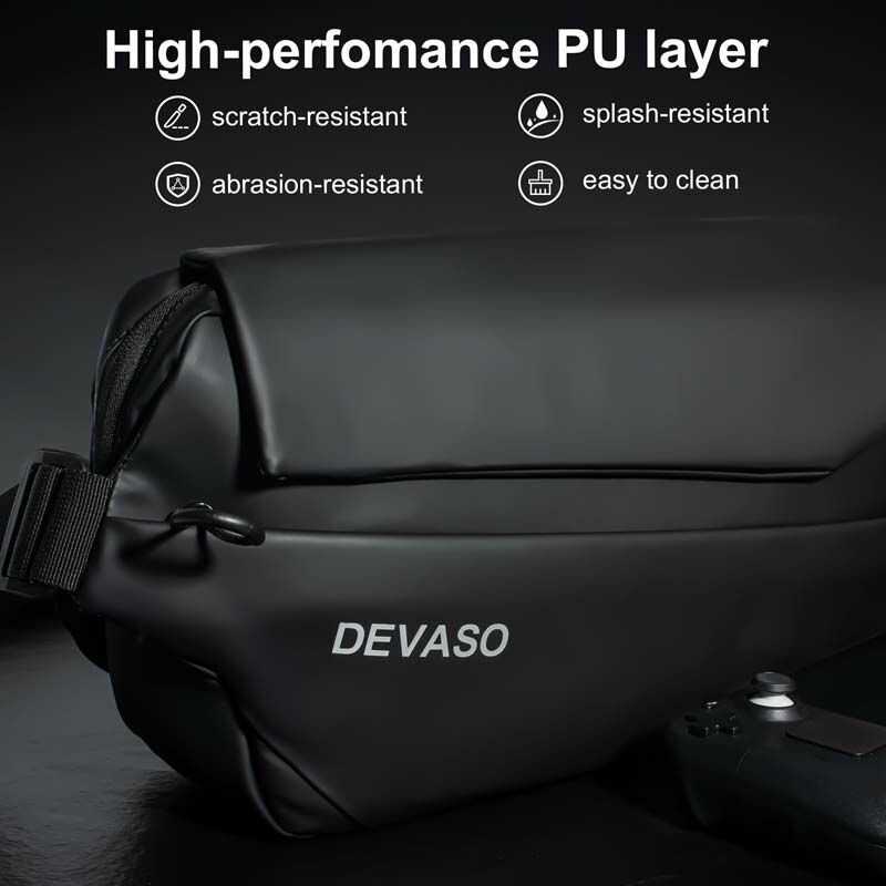 Дорожная сумка DEVASO Дорожная сумка чехол из искусственной кожи (для игровых консолей) фотография 6