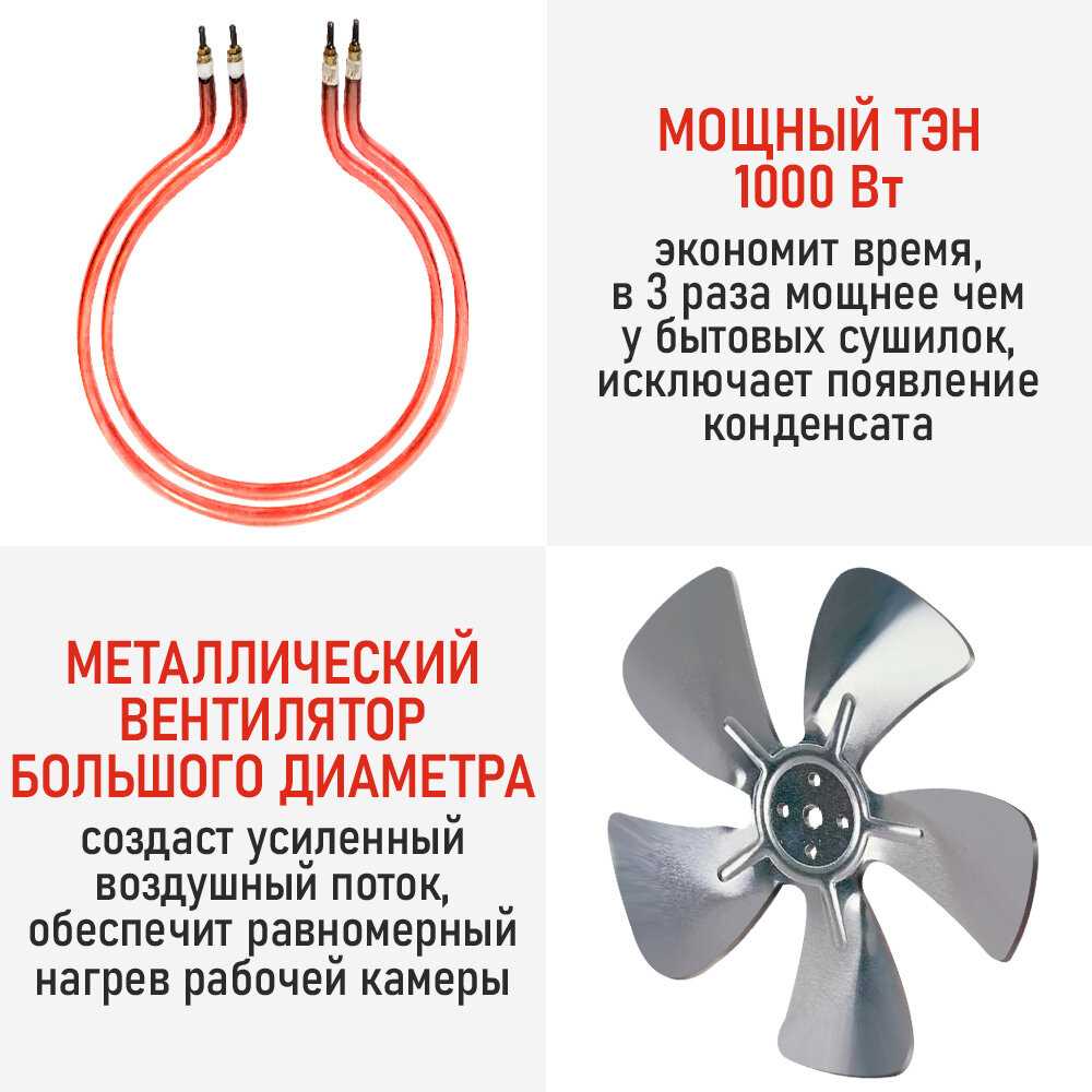 Сушилка для фруктов, овощей CHEF PRO Сушилка для фруктов и овощей (CF-FD805A) фотография 4