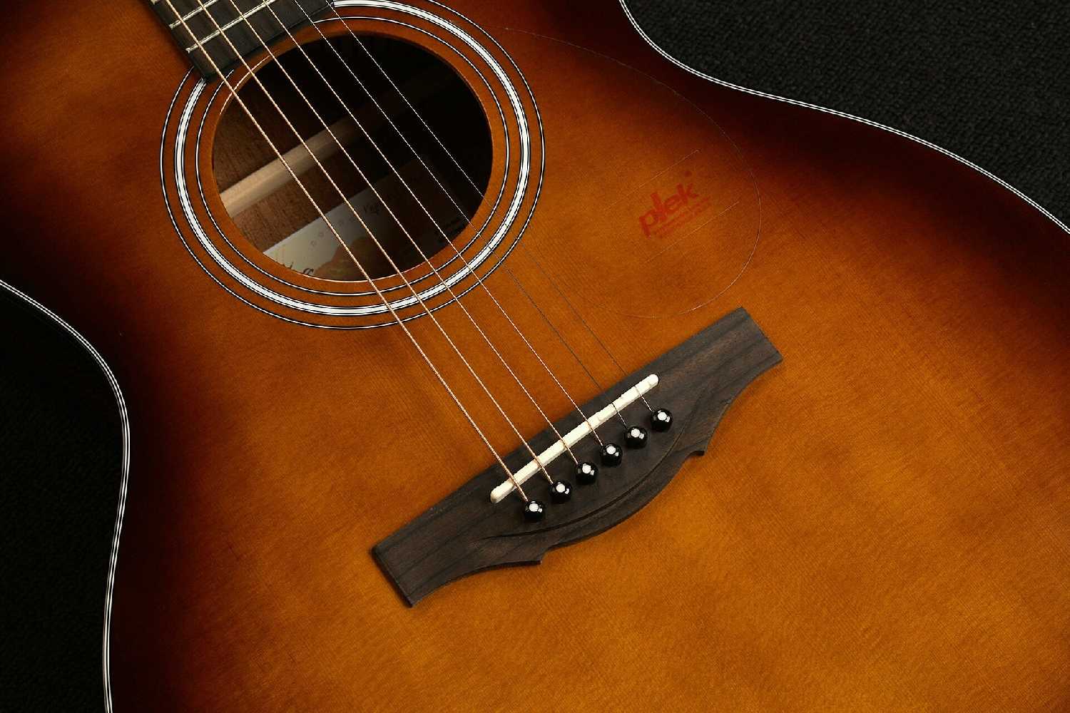 Акустическая гитара KEPMA F1-GA Cherry Sunburst фотография 4