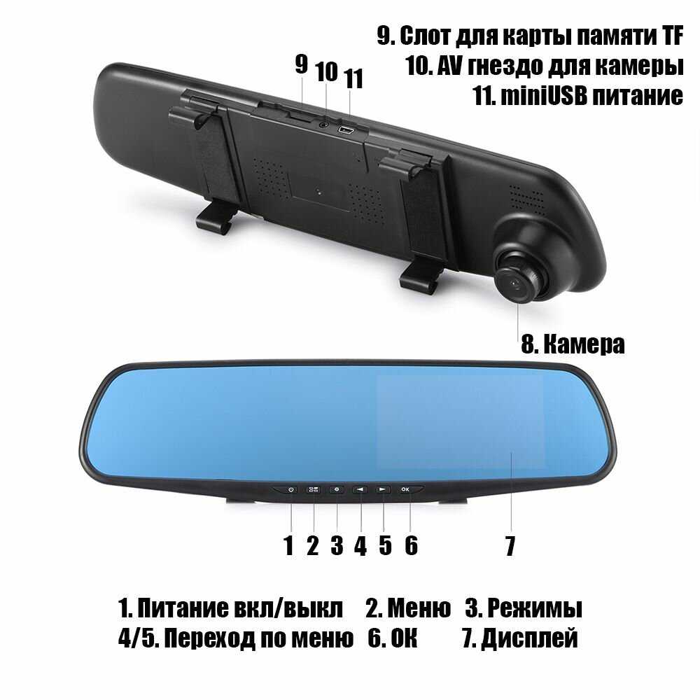 Видеорегистратор автомобильный TDS TS-CAR09 фотография 2