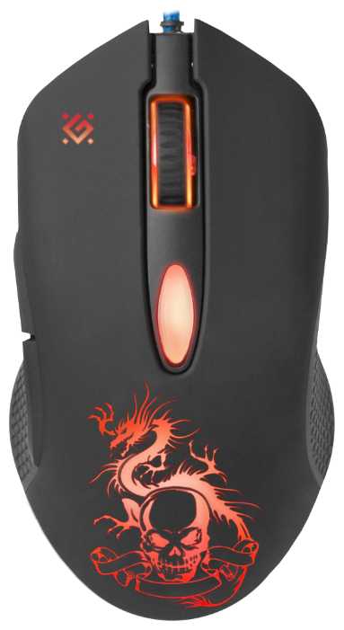 Игровая мышка для компьютера Defender Sky Dragon оптика 6 кнопок 3200 dpi фотография 1