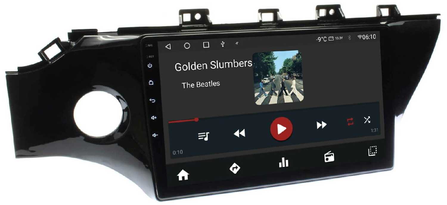 Штатная магнитола Wide Media Kia Rio 2017+ [Android 10, 2/32GB, 8 ядер, DSP, 4G] фотография 2