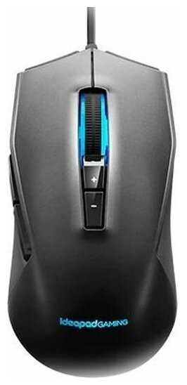 Мышь LENOVO IdeaPad Gaming M100 RGB, проводная, USB, графитовый (GY50Z71902)