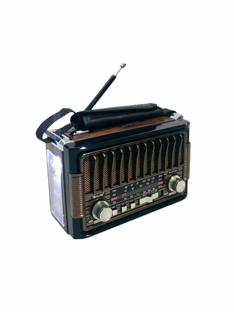 Ретро радиоприемник MyLatso портативный радио плеер (Bluetooth FM USB MP3 TF SD) фотография 6