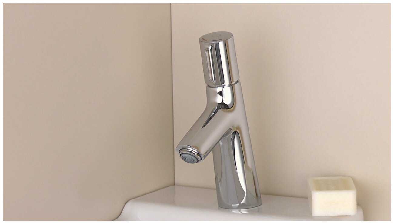 Смеситель для раковины (умывальника) hansgrohe Talis Select S 72040000, сенсорный фотография 5