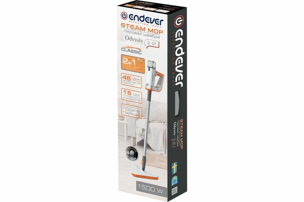 Паровая швабра ENDEVER ODYSSEY Q-621 фотография 18