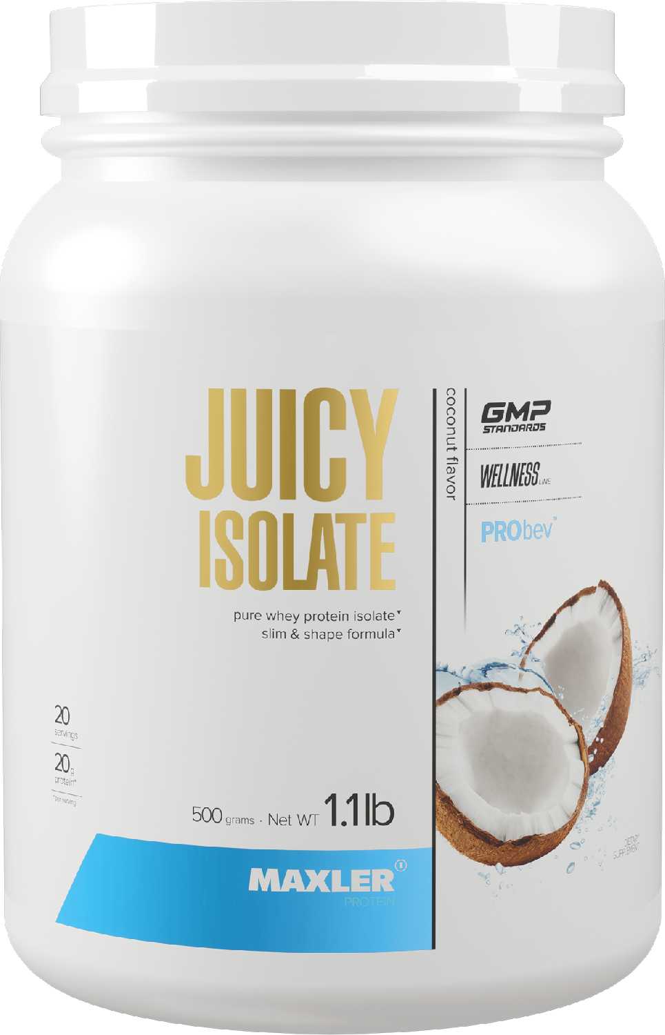 Изолят сывороточного протеина Maxler Juicy Isolate (500г)