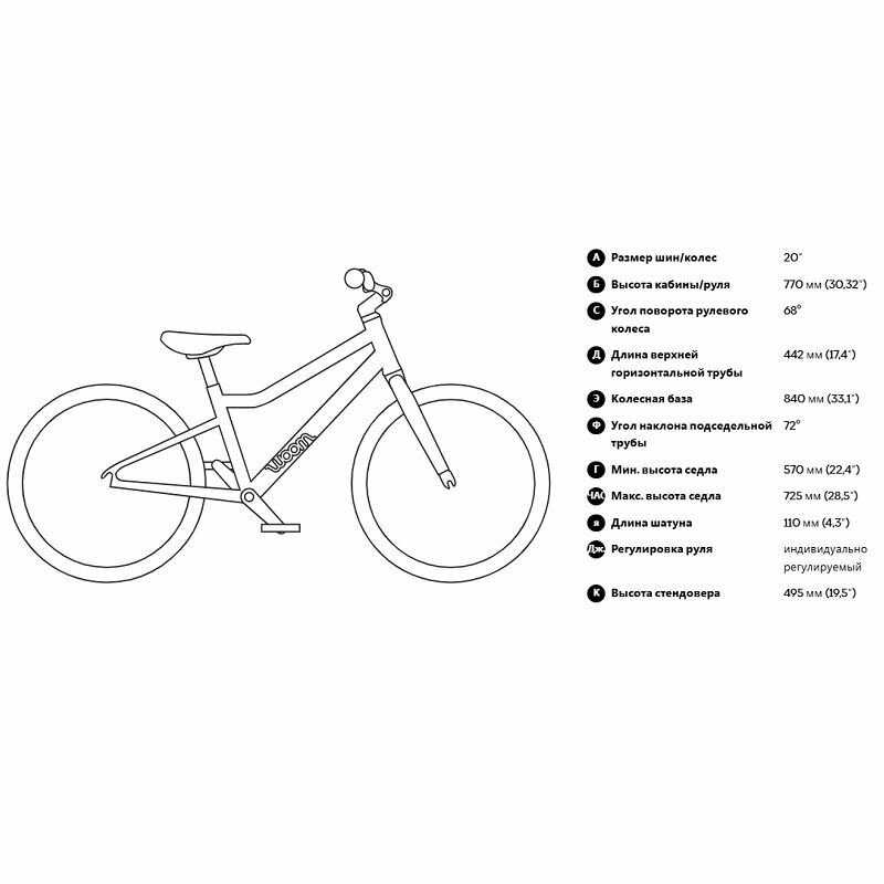 Велосипед детский Woom original 4 (G Lizard lime) фотография 9