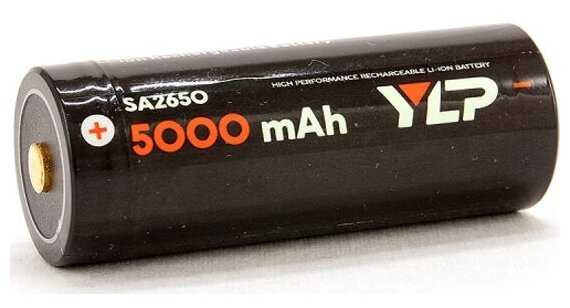 Аккумулятор YLP SA2650 (Li-Ion 26650, 3.7 В, 5000 мАч) фотография 3