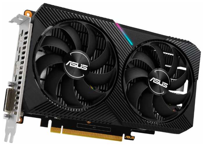 Видеокарта ASUS DUAL GeForce GTX 1650 MINI OC 4GB, DUAL-GTX1650-O4GD6-MINI фотография 4
