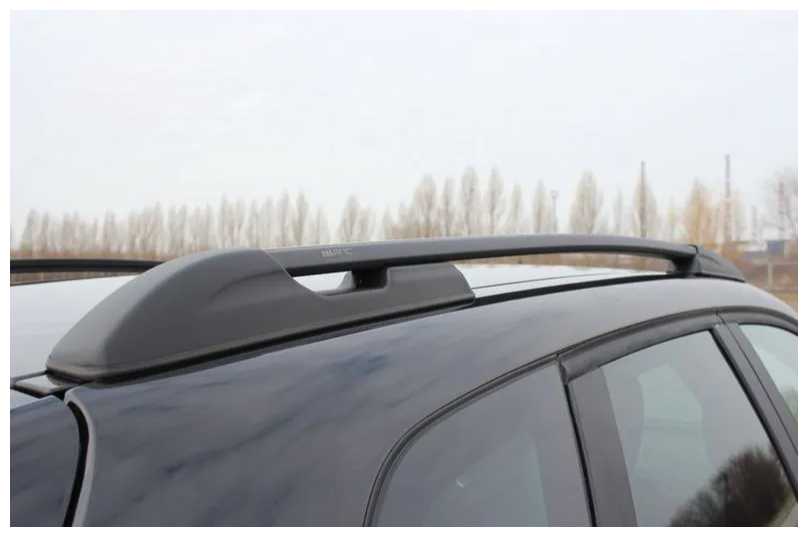 Рейлинги для Renault Arkana c 2019 - серые фотография 2