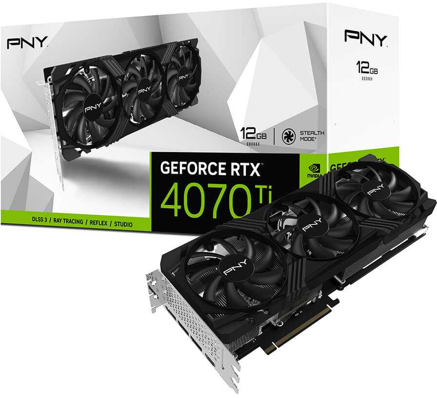 Видеокарта PNY GeForce RTX 4070 Ti (VCG4070T12TFXPB1) фотография 8