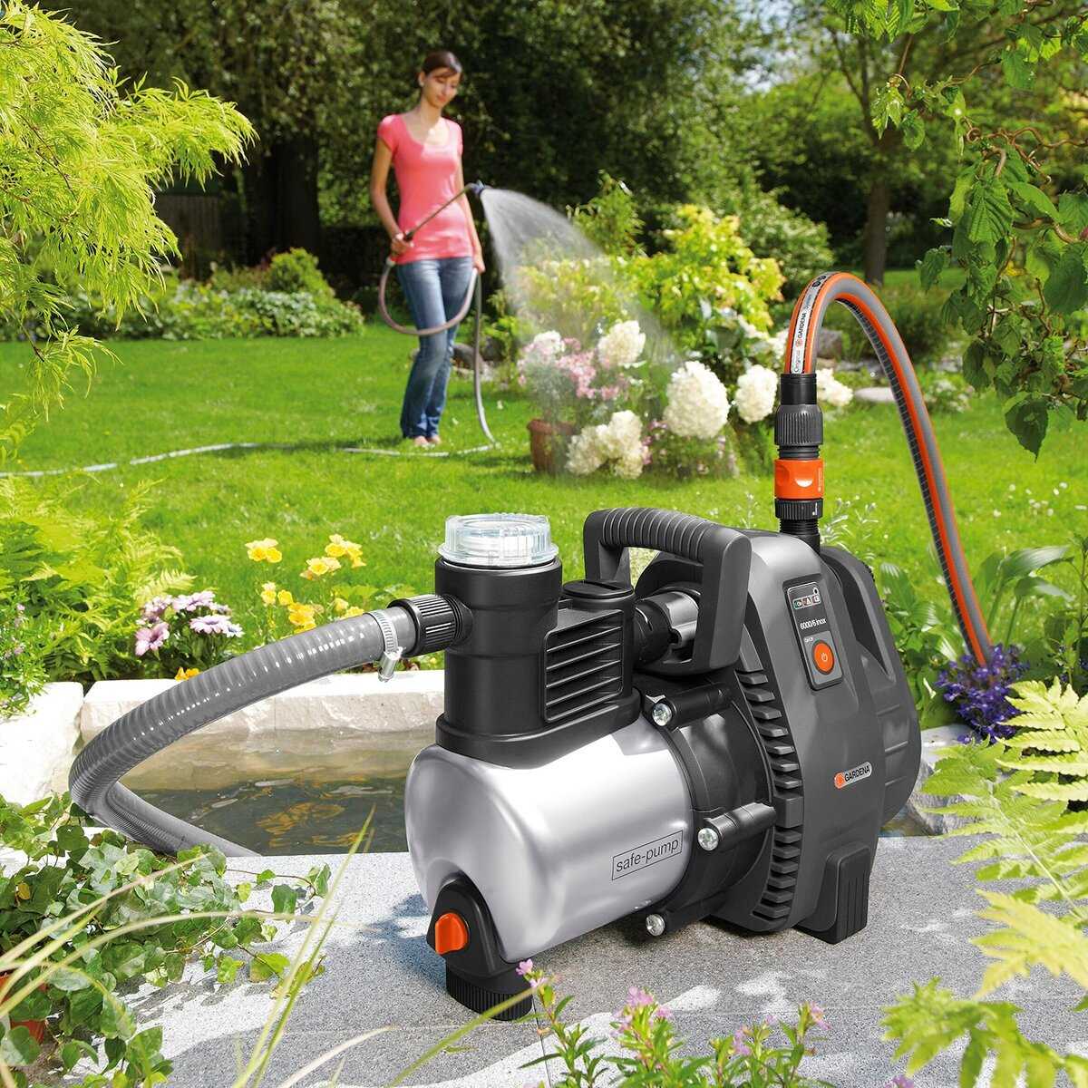 GARDENA 6000/6 inox Premium (1300 Вт) фотография 5
