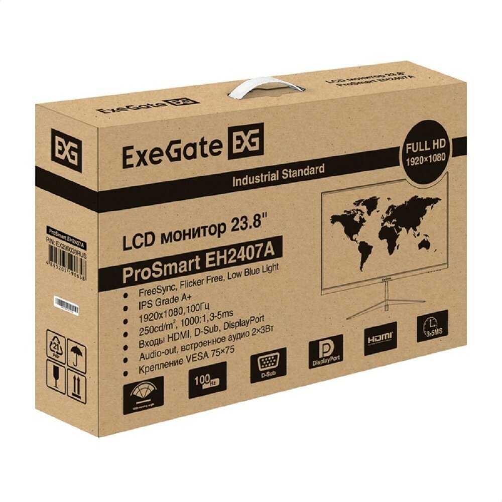 Монитор ExeGate ProSmart EV2407 фотография 11