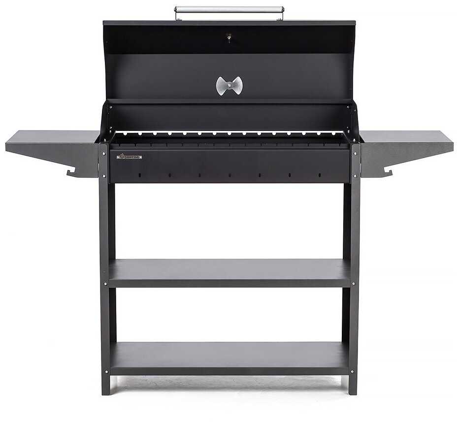 Гриль на дровах Gratar Professional Standart BBQ, 44.5х158.2х111 см фотография 3