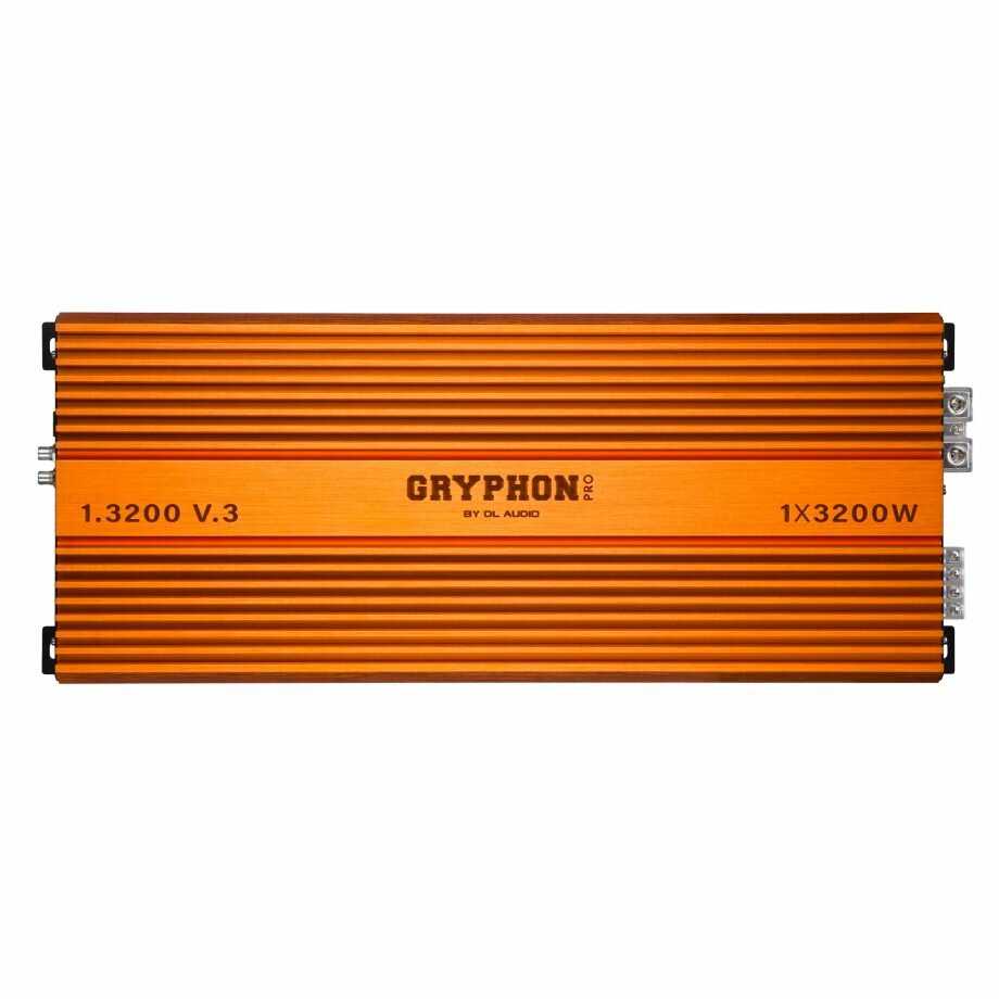 Усилитель автомобильный DL AUDIO Gryphon Pro 1.3200 V3 (1-канальный, класс D)