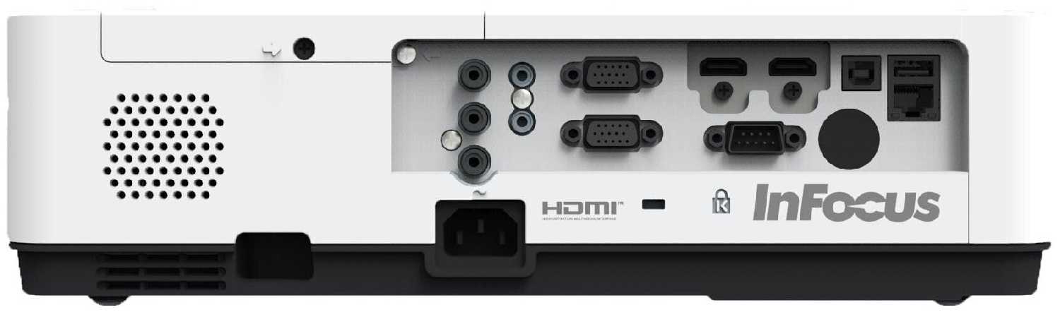 Проектор InFocus IN1024 (LCD, 1024x768, 4000Lm, 1.48-1.78:1, 5000:1, VGA, 2xHDMI, Composite, USB-A, USB-B, RS-232, RJ45) (IN1024) фотография 2