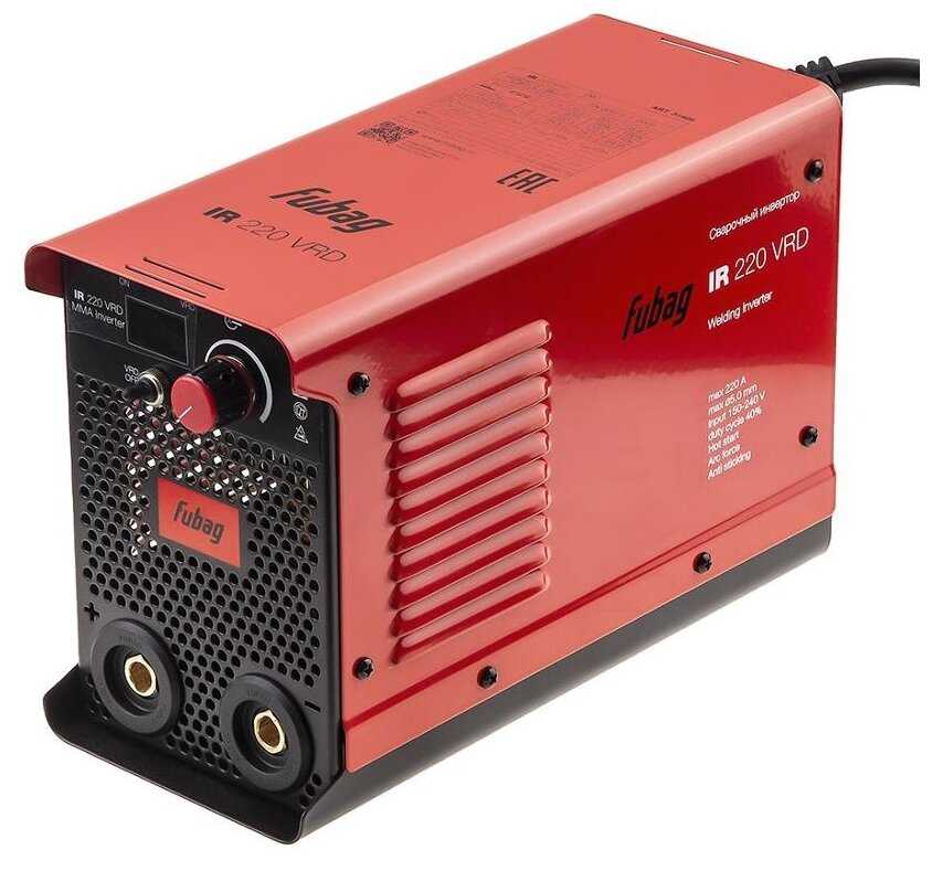 Сварочный аппарат Fubag IR 220 VRD (31405) фотография 1