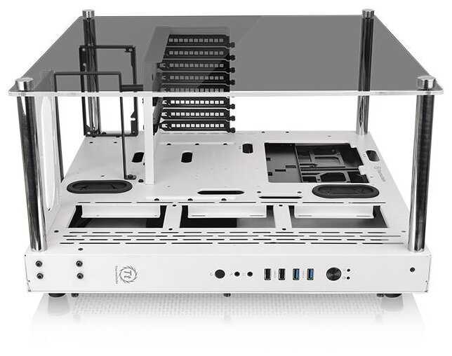 Компьютерный корпус Thermaltake Core P3 TG CA-1G4-00M6WN-05 White фотография 12