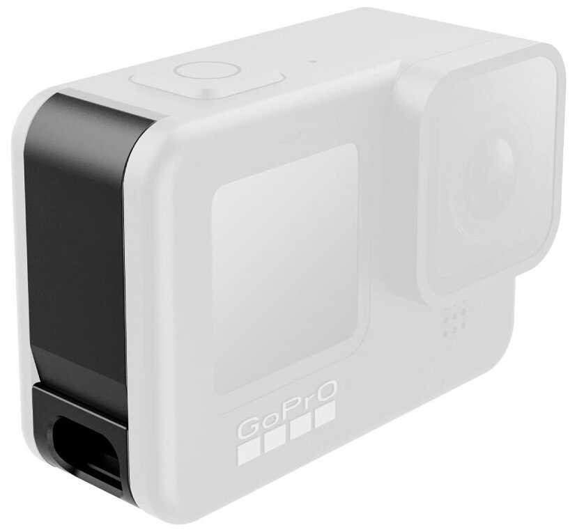 Крышка с отверстием для сквозной зарядки GoPro HERO 9/10 фотография 1