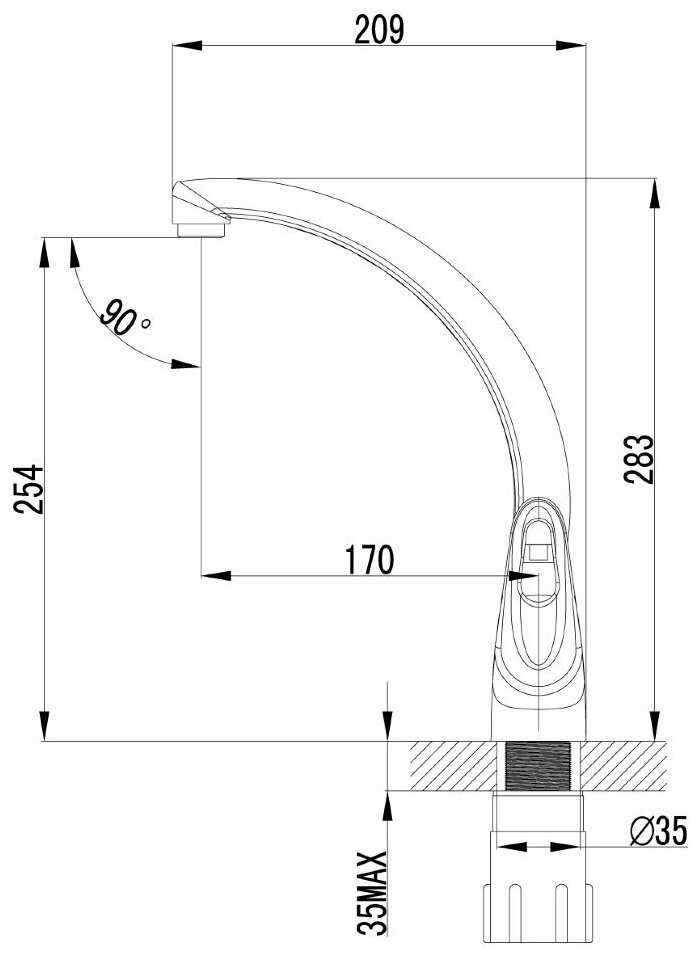 Смеситель Lemark LM4155C фотография 9
