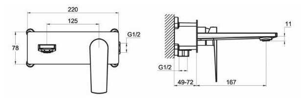 Смеситель для раковины (умывальника) BelBagno Carin CAR-BLM-CRM, рычажный фотография 1