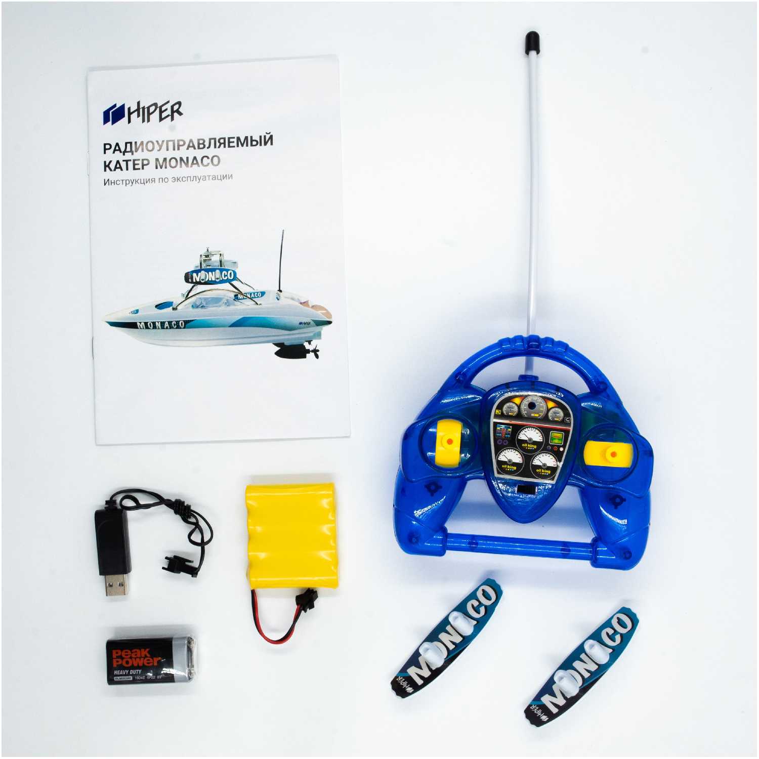 Катер HIPER Monaco HBT-0032, 1:32, 39 см фотография 6